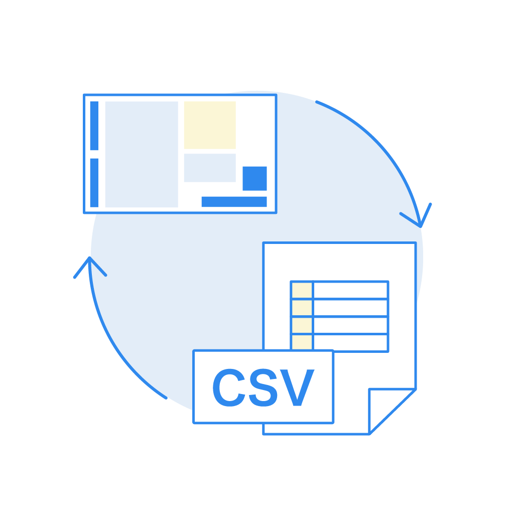 CSV連携が可能